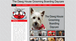 Desktop Screenshot of dawghousegroom.com